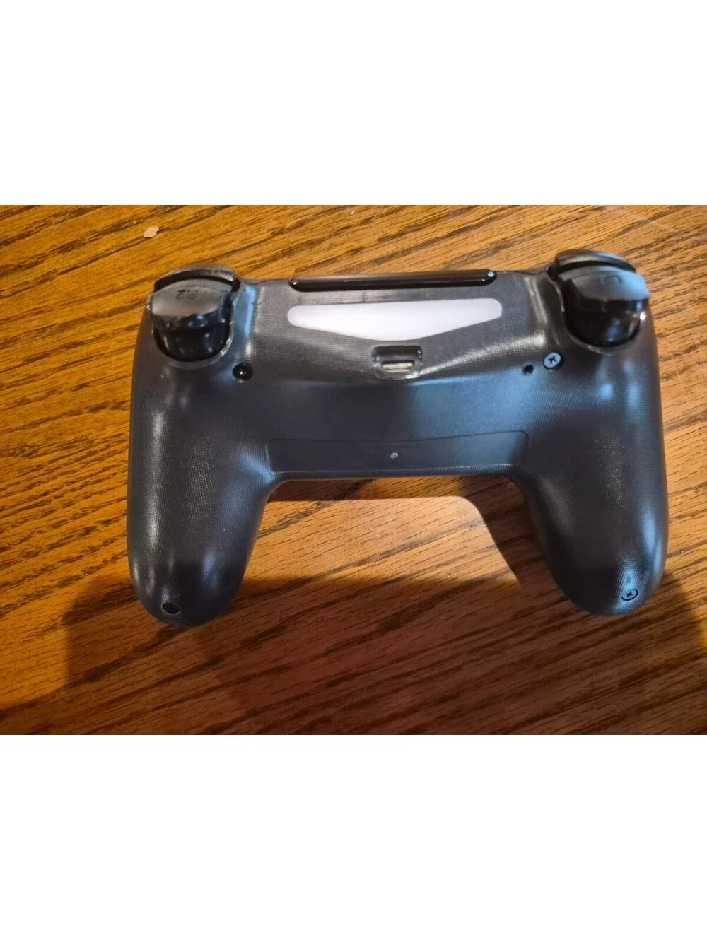 PlayStation 4 Wireless Controller Custom Red Black Gamepad Used Tested 1218